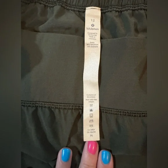 NWOT Lululemon Sun Setter  Dark Green Size 12 Joggers - Picture 5 of 5